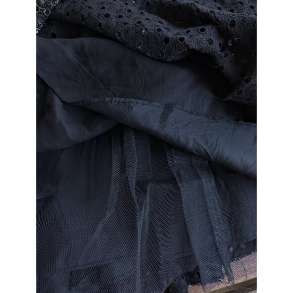 💜✨Vintage Betsey Johnson Black and Silver Lace Dress - Picture 11 of 15